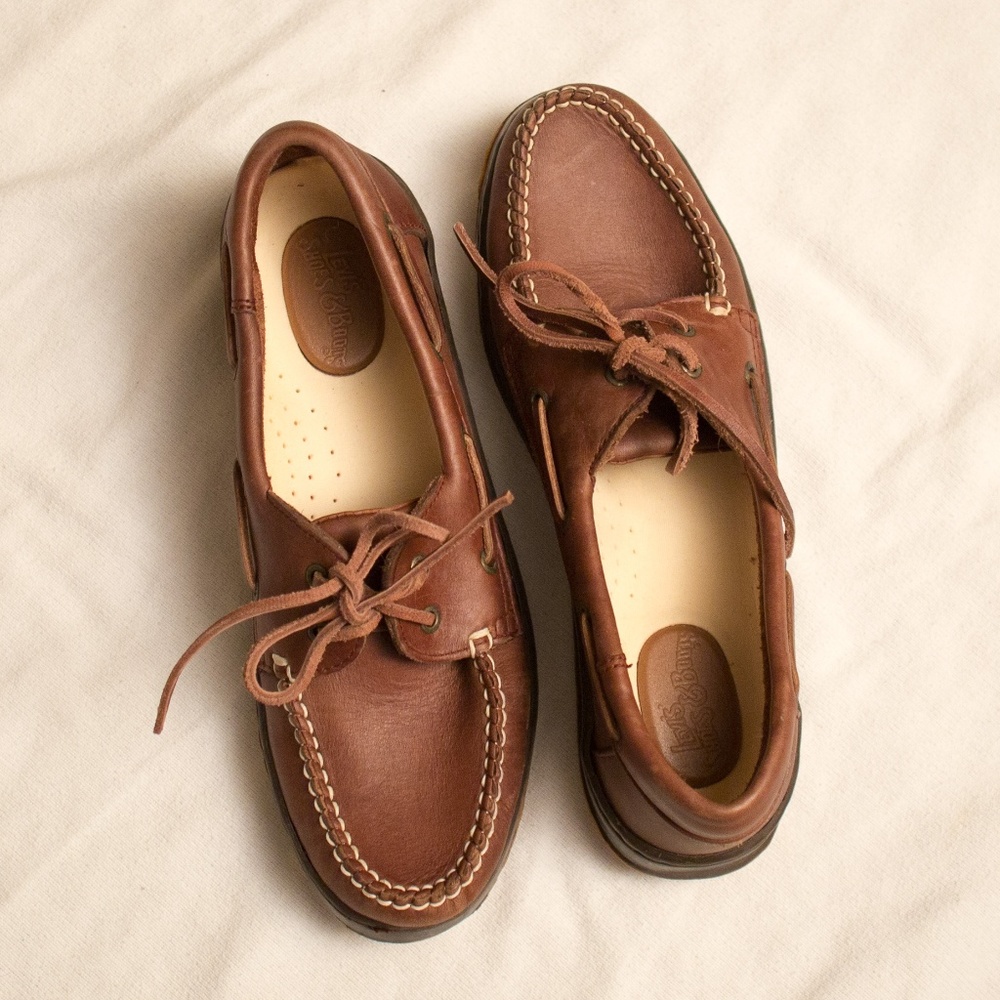 Vintage Levi's Boat Shoe Moccasins Size 7.5